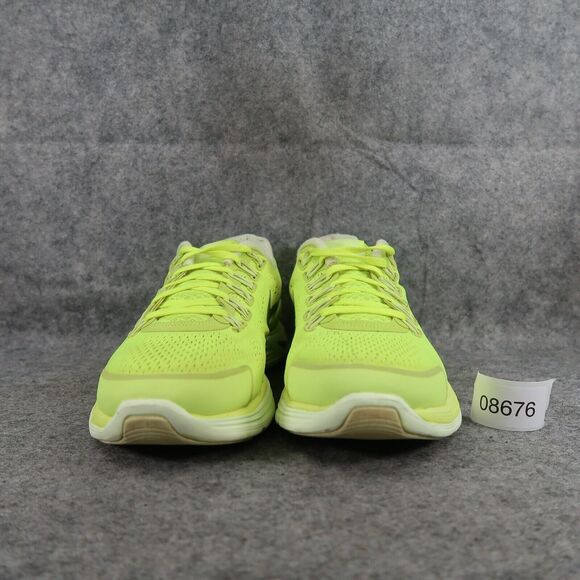 Nike Shoes Womens 11.5 Athletic Trainers Running Lunarglide 4 Volt Reflective - Picture 3 of 15